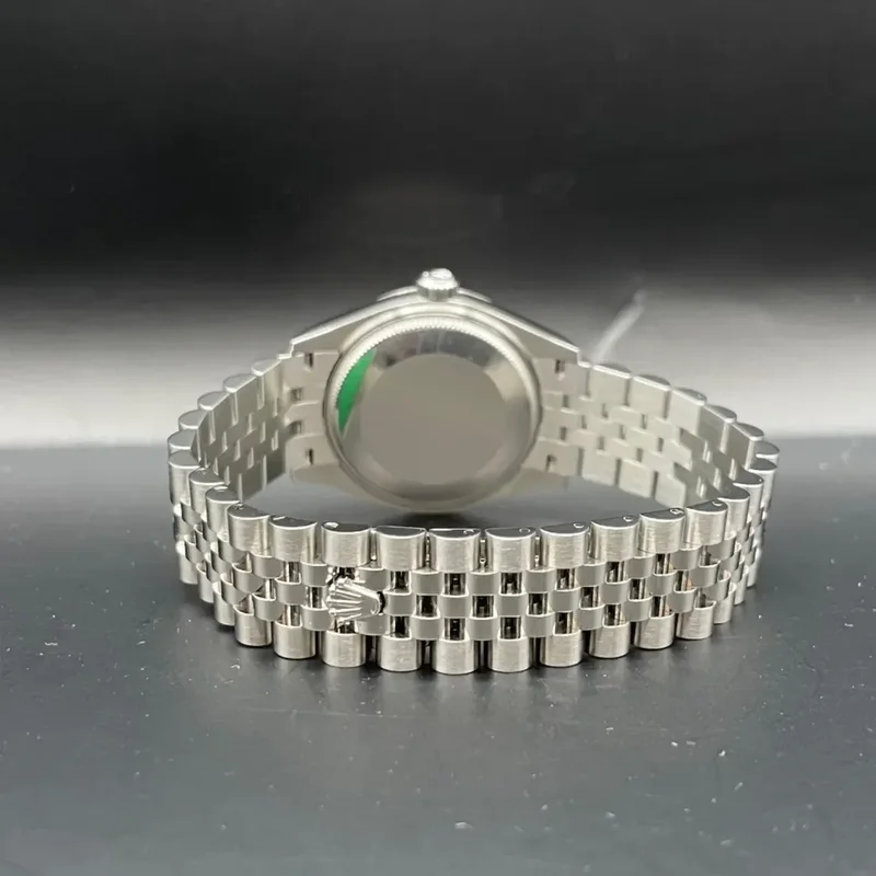 Thumb Datejust 31 Stainless Steel Fluted / Jubilee / Grey