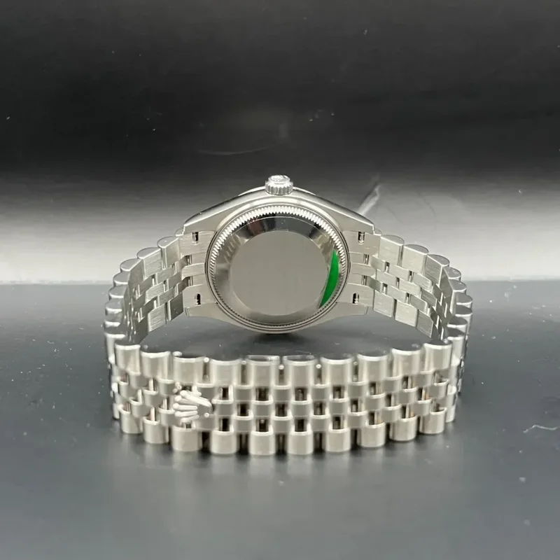 Thumb Datejust 31 Stainless Steel Fluted / Jubilee / Grey