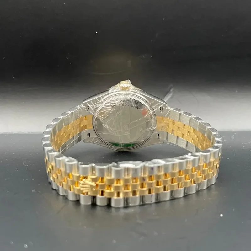 Thumb Datejust 31 Stainless Steel / Yellow Gold / Fluted / MOP / Jubilee