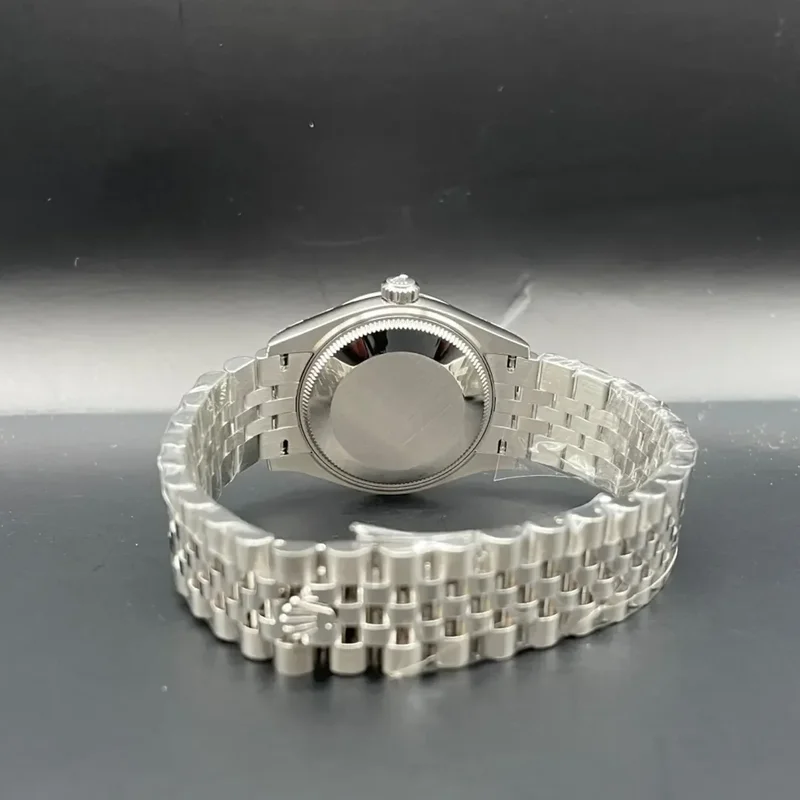 Thumb Datejust 31 Stainless Steel Fluted / Jubilee / Black - Roman