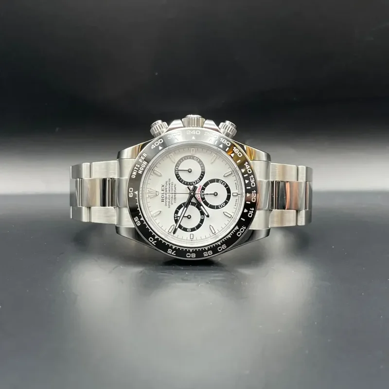 Cosmograph Daytona Stainless Steel - Cerachrom / White / Oyster