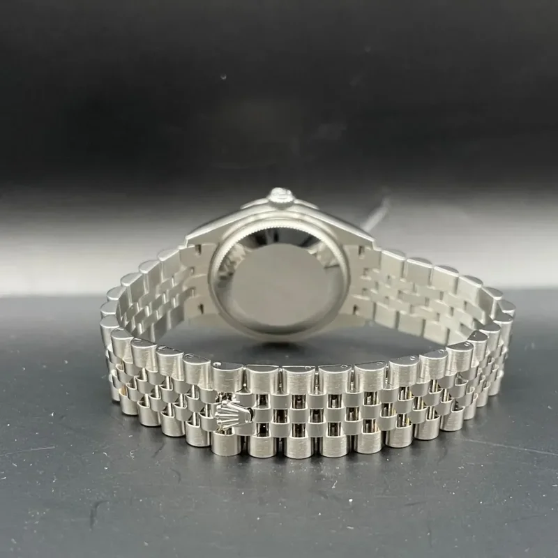 Thumb Datejust 31 Stainless Steel Fluted / Jubilee / Grey - Roman