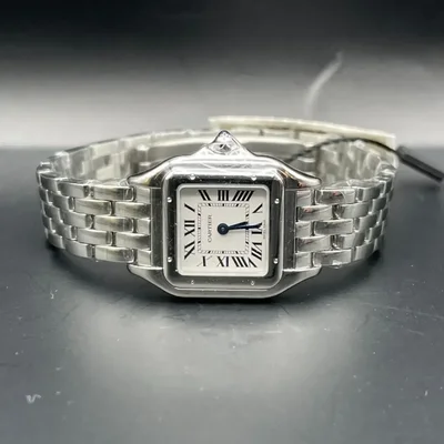 Panthere Small Stainless Steel White