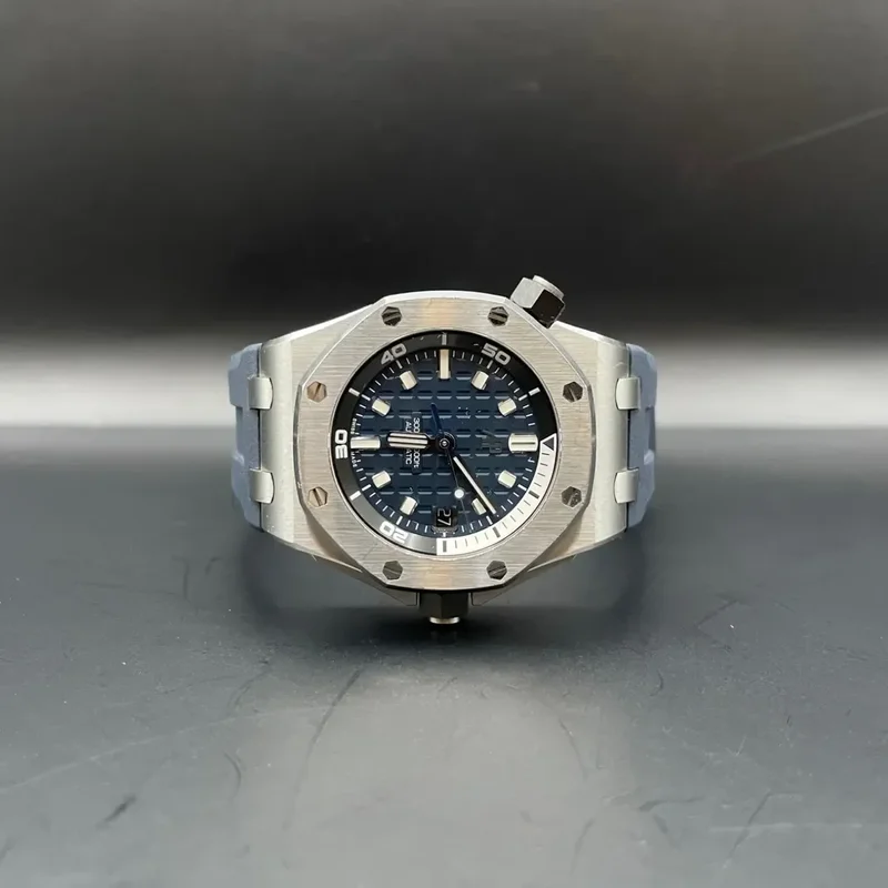 Royal Oak Offshore Diver Stainless Steel / Blue