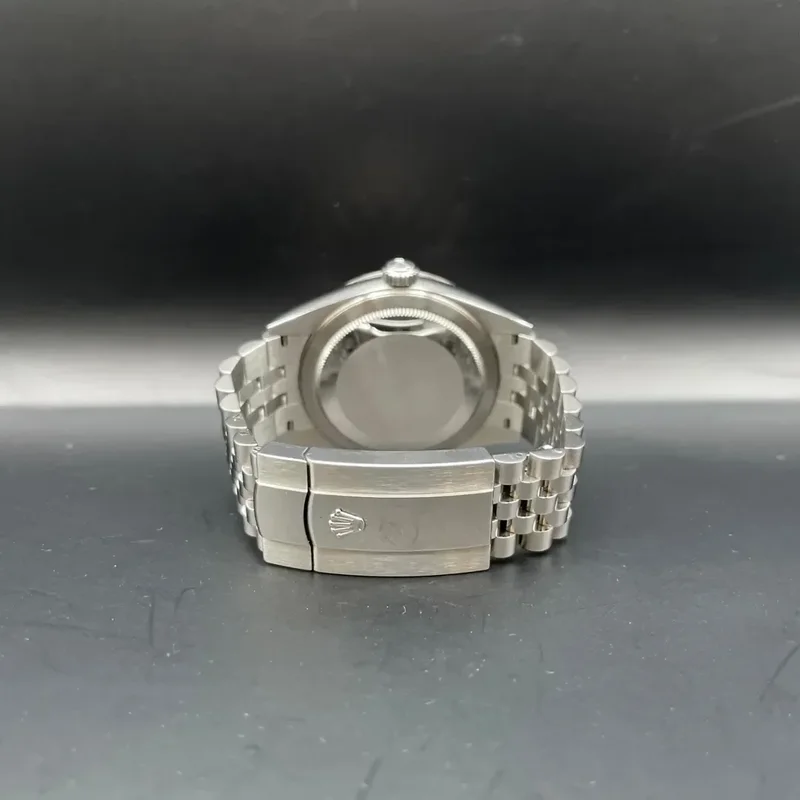 Thumb Sky-Dweller Stainless Steel / White Gold / Black / Jubilee