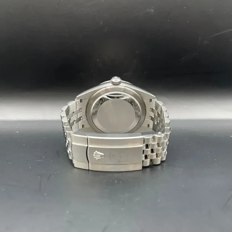 Thumb Sky-Dweller Stainless Steel / White Gold / Black / Jubilee