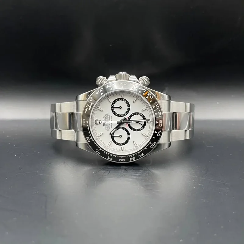 Cosmograph Daytona Stainless Steel - Cerachrom / White / Oyster