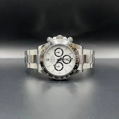 Cosmograph Daytona Stainless Steel - Cerachrom / White / Oyster