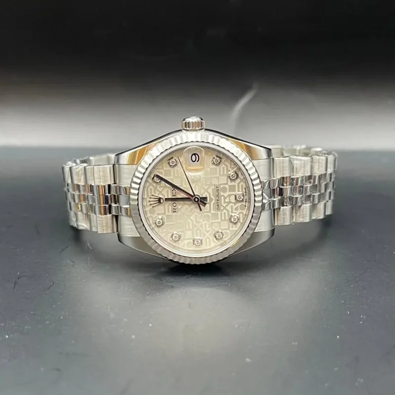 Datejust 31 Stainless Steel Fluted / Jubilee / Silver Computer