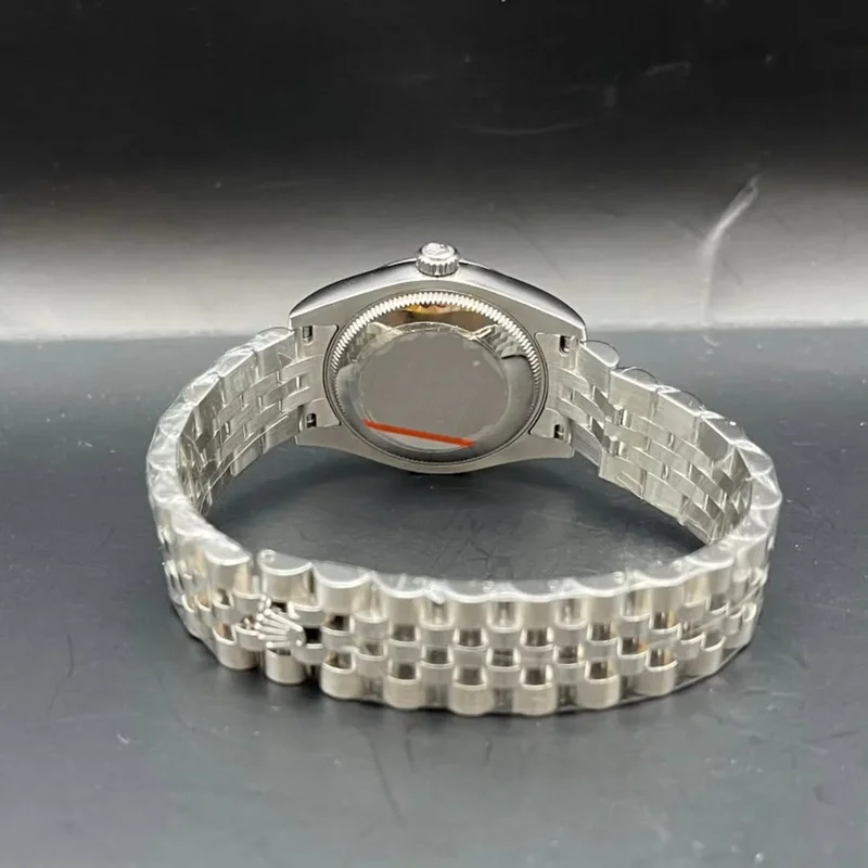 Thumb Datejust 31 Stainless Steel Fluted / Jubilee / Silver Computer