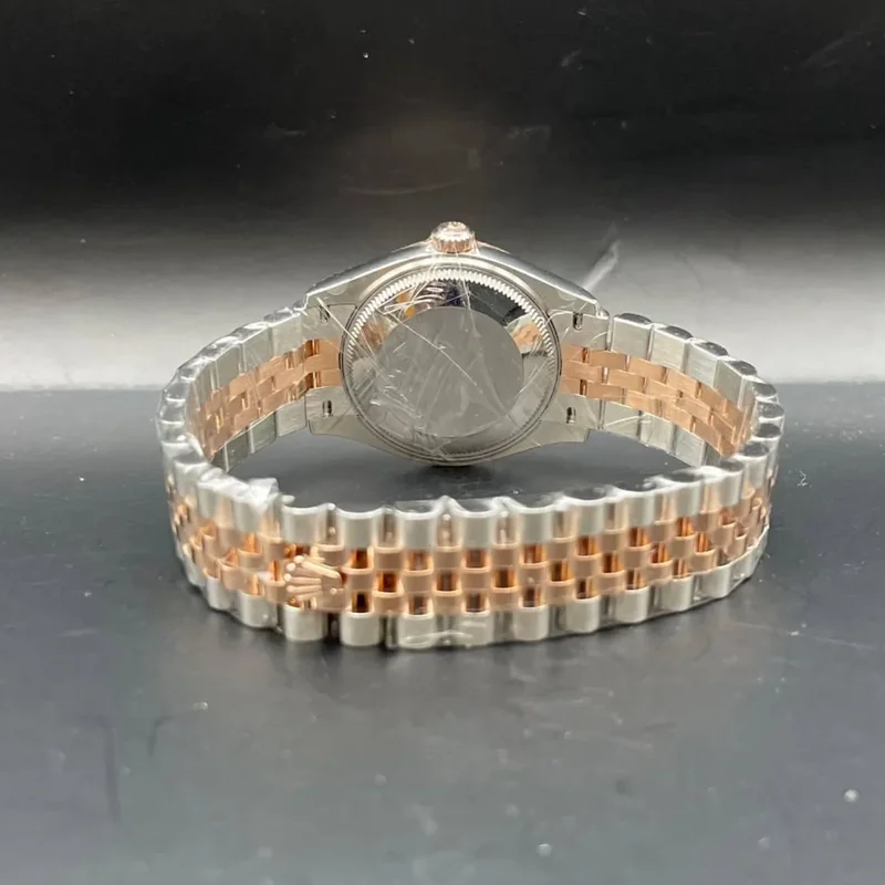 Thumb Datejust 31 Stainless Steel/ Rose Gold / Fluted / Rose - Roman / Jubilee