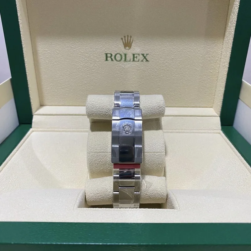 Thumb Datejust 36 Stainless Steel / Domed / Blue / Oyster