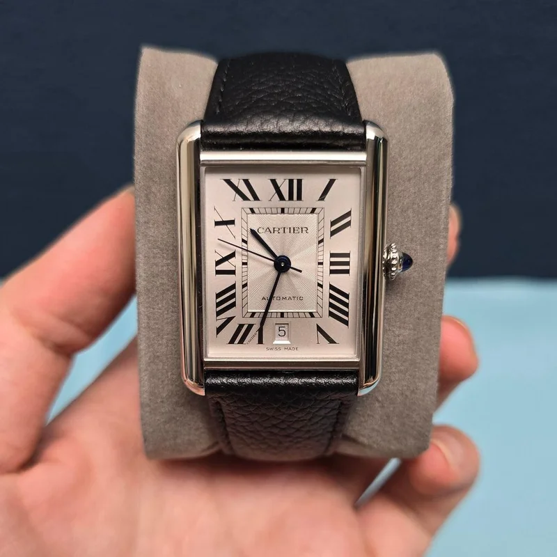 Tank Must Extra Large Automatic Stainless Steel / Silver