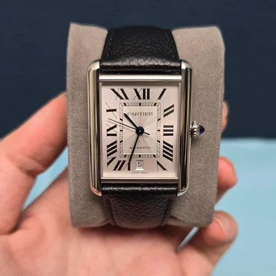 Tank Must Extra Large Automatic Stainless Steel / Silver