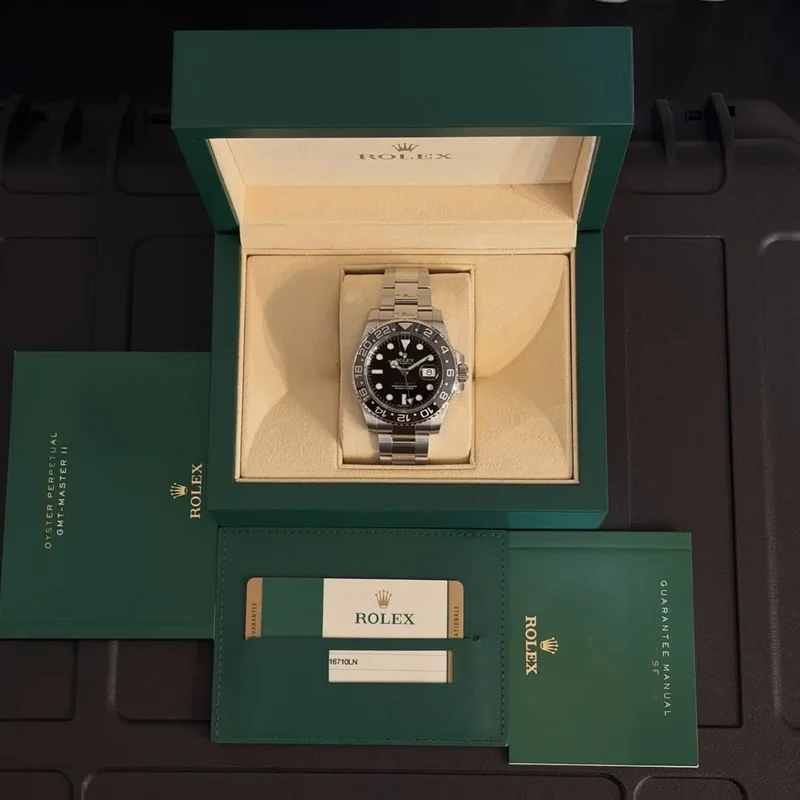 Thumb GMT-Master II Stainless Steel / LN