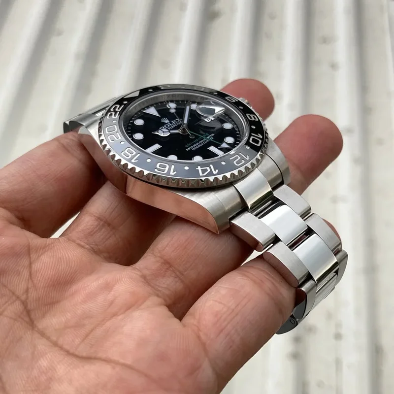 Thumb GMT-Master II Stainless Steel / LN