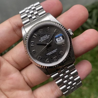 Datejust 36 16234 Steel / Fluted / Computer / Jubilee