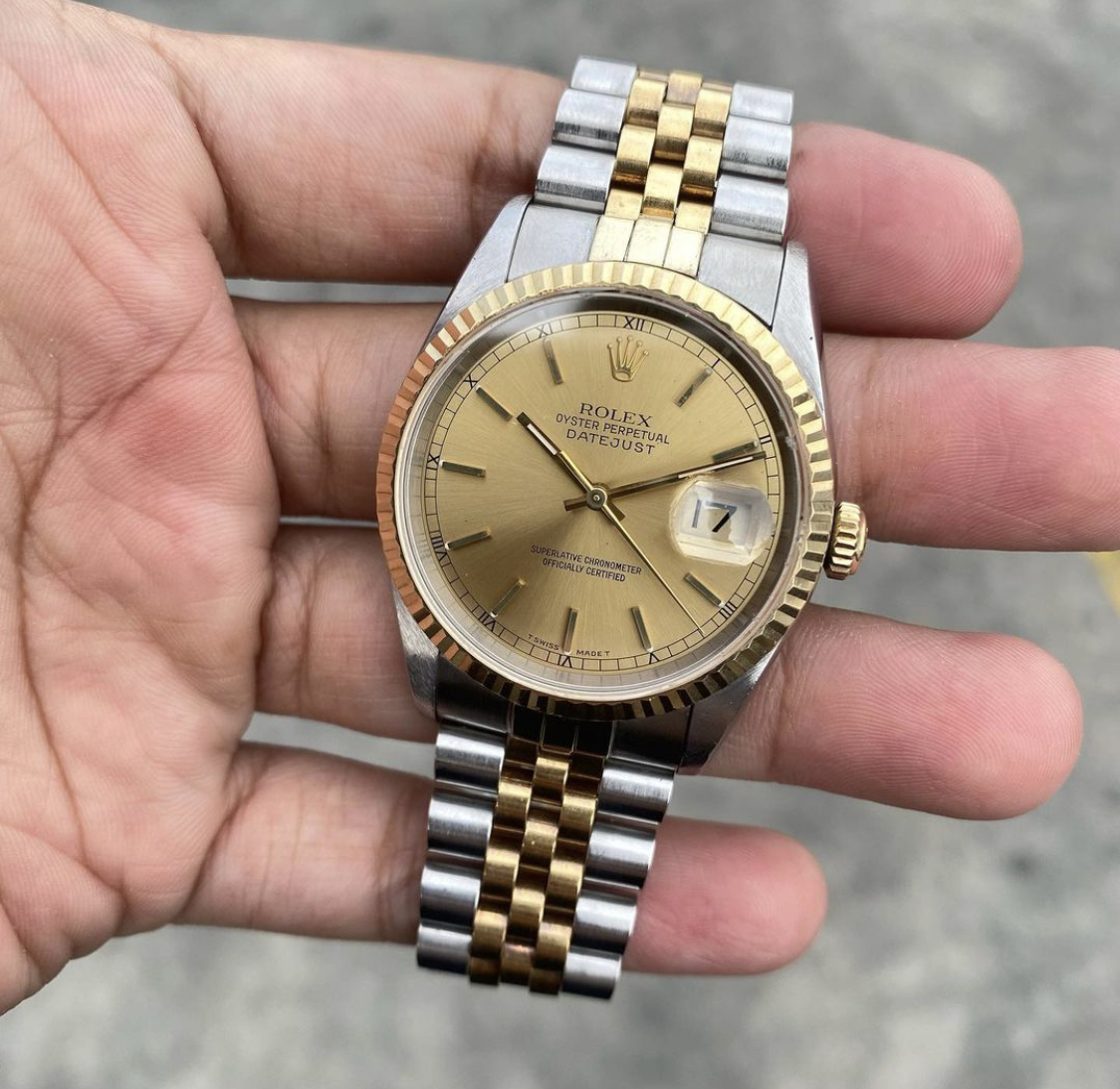 Rolex datejust 36 cheap harga