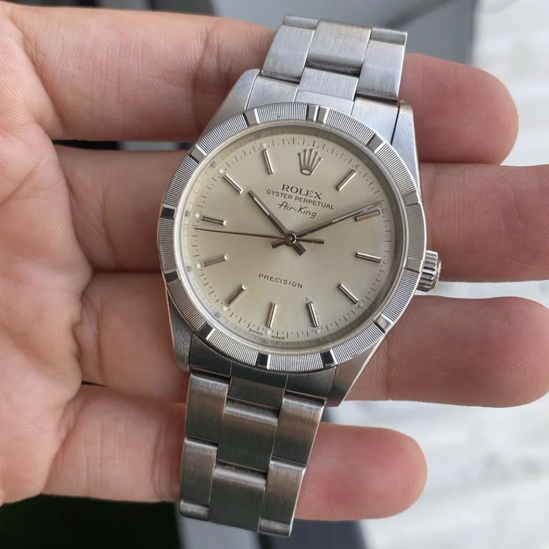 Air-King Precision Silver Dial