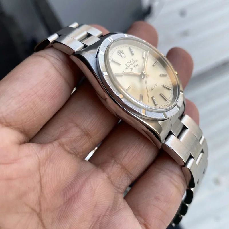 Thumb Air-King Precision Silver Dial