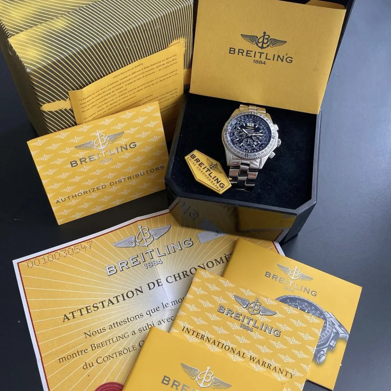 Thumb B-2 Aviator Pilot Chronograph Black