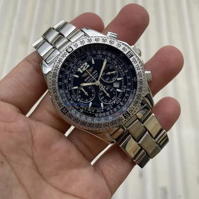 B-2 Aviator Pilot Chronograph Black
