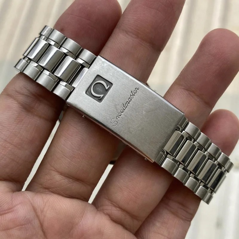 Thumb Speedmaster Reduced Stainless Steel / Black / Bracelet