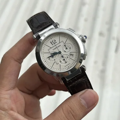 Pasha Chronograph Steel Automatic