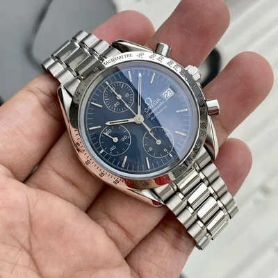 Speedmaster Date 39 Stainless Steel / Blue / Bracelet
