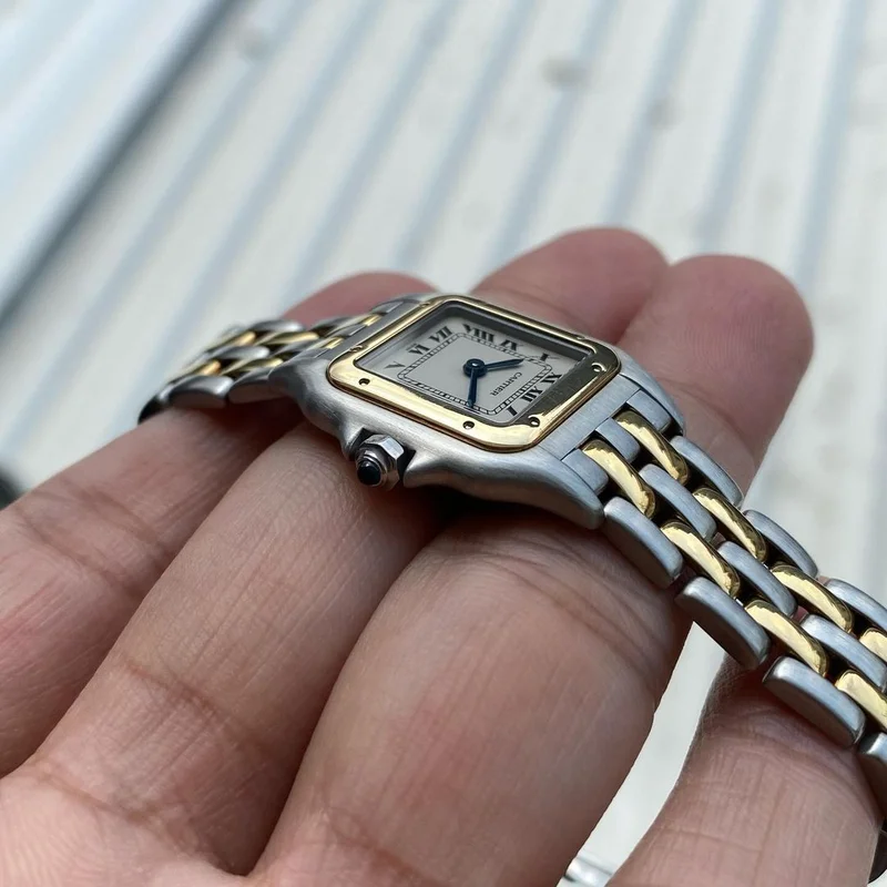 Thumb Panthere Quartz Gold / Steel