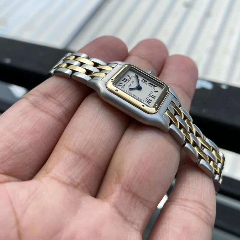 Thumb Panthere Quartz Gold / Steel