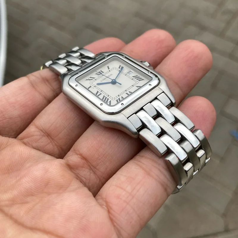 Thumb Panthere Stainless Steel Quartz Large