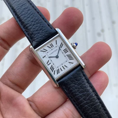 Tank Must Large Quartz Stainless Steel / Silver