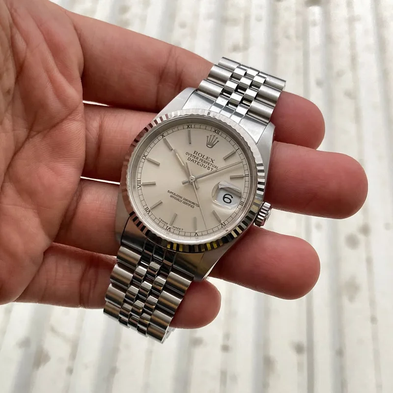 Datejust 36 16234 Steel / Silver / Stick / Jubilee