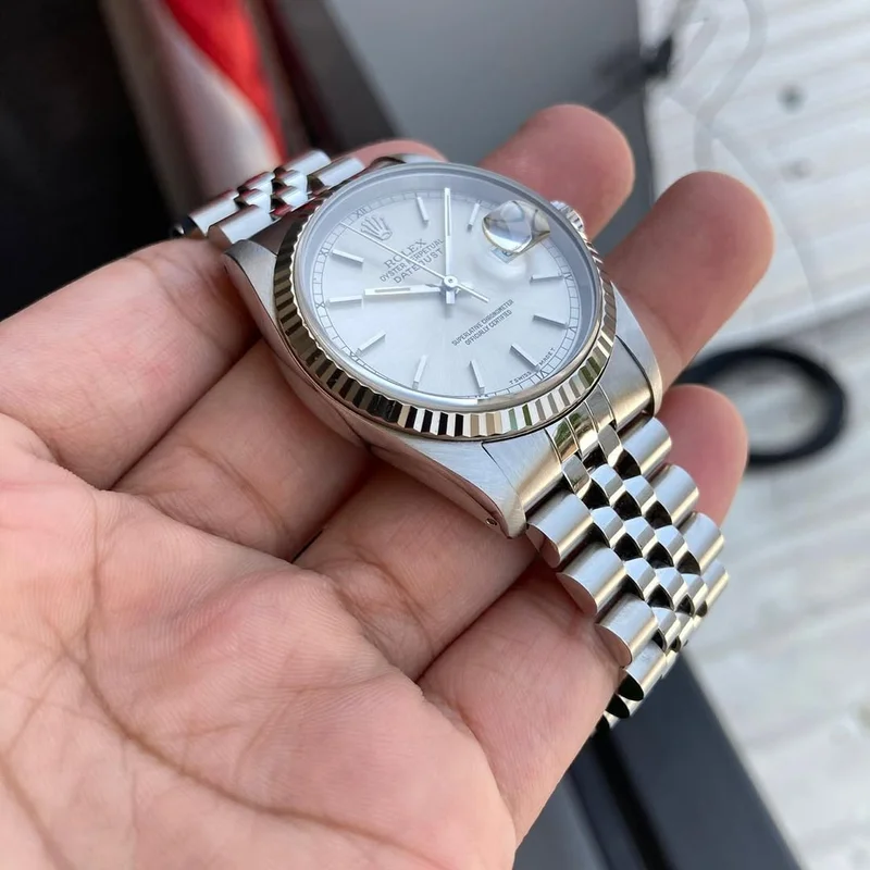 Thumb Datejust 36 16234 Steel / Silver / Stick / Jubilee