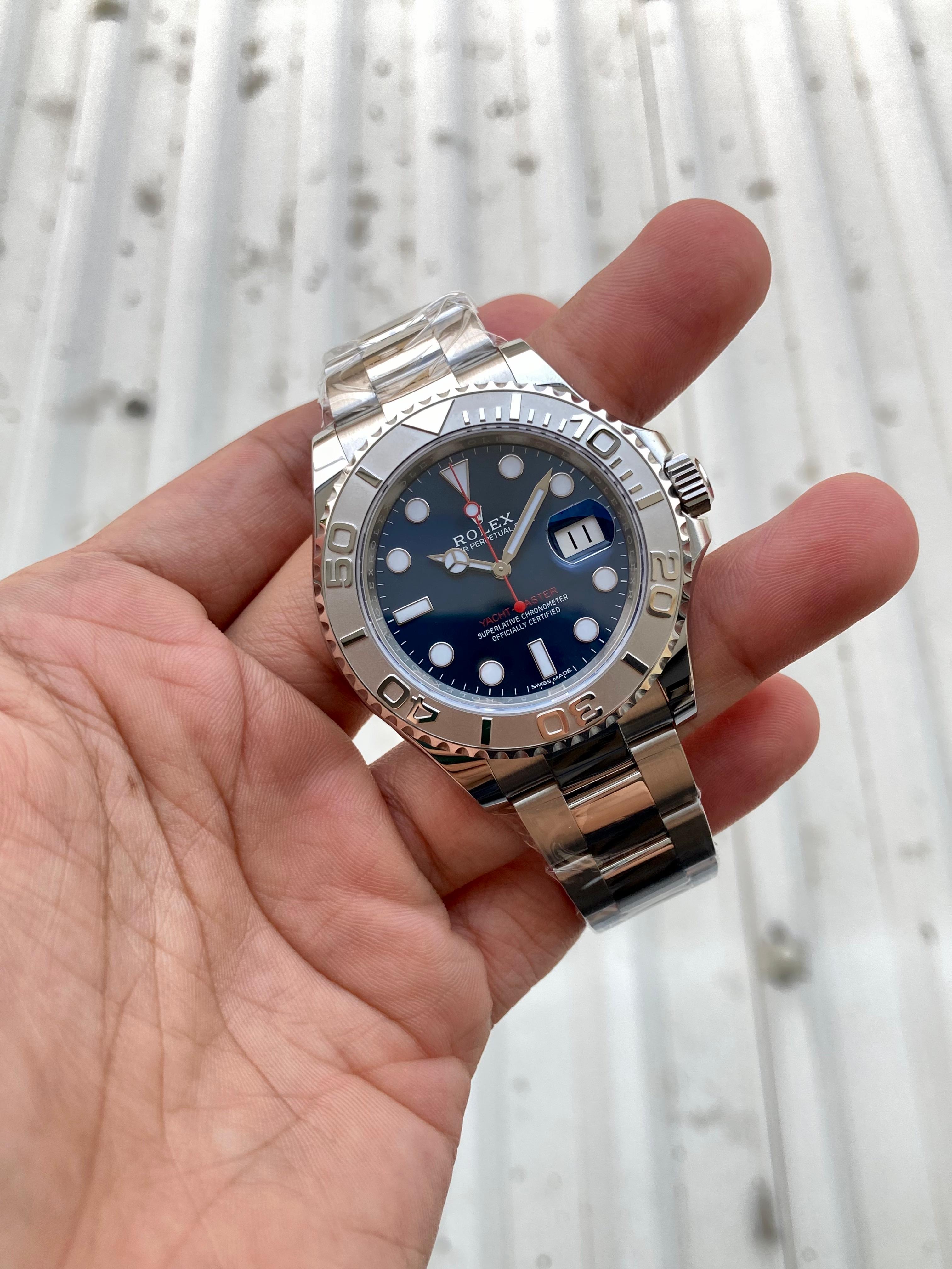 Jual Rolex Yacht-Master 40 Rolesium Blue 116622-0001 Original