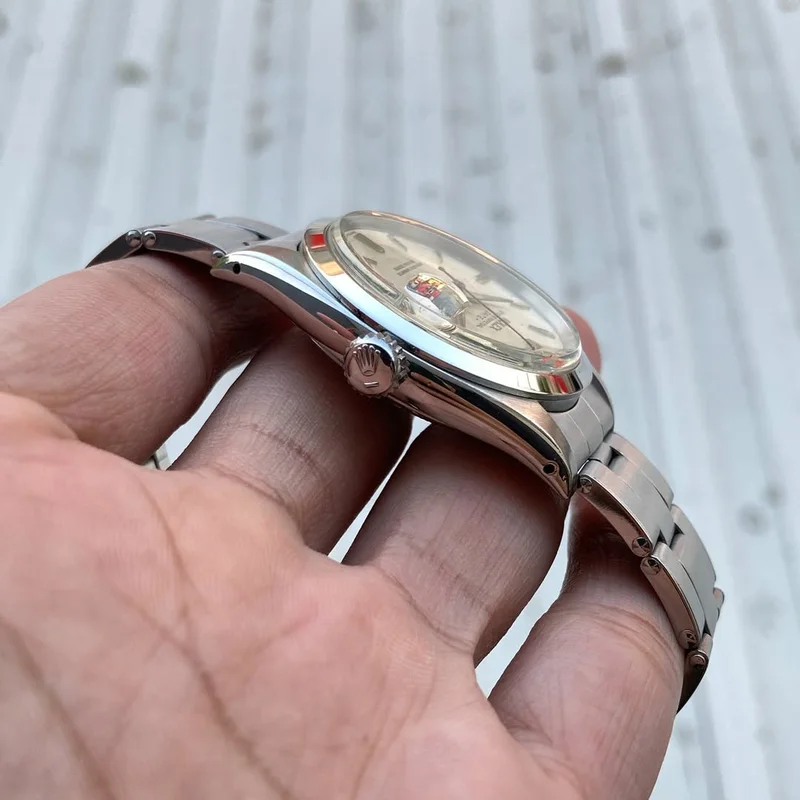 Thumb Oyster Perpetual Date 34 / 1500 / Silver / Stainless Steel