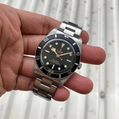 Black Bay Fifty-Four Stainless Steel / Black / Bracelet