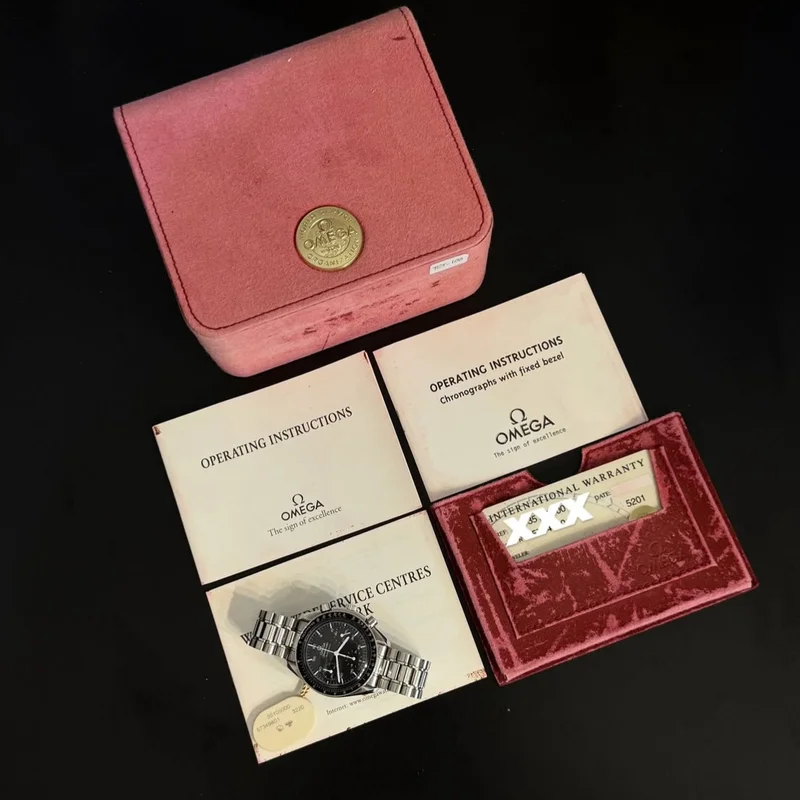 Thumb Speedmaster Reduced Stainless Steel / Black / Bracelet