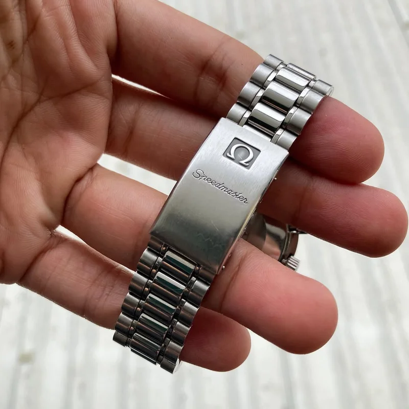 Thumb Speedmaster Reduced Stainless Steel / Black / Bracelet