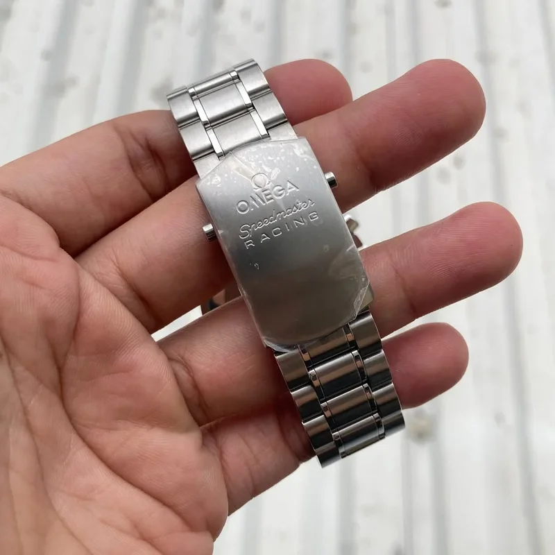 Thumb Speedmaster Racing Chronometer Stainless Steel / Carbon Black / Bracelet