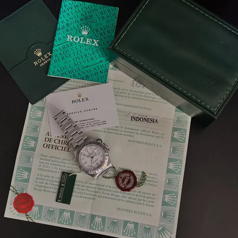 Thumb Explorer II White Tritium