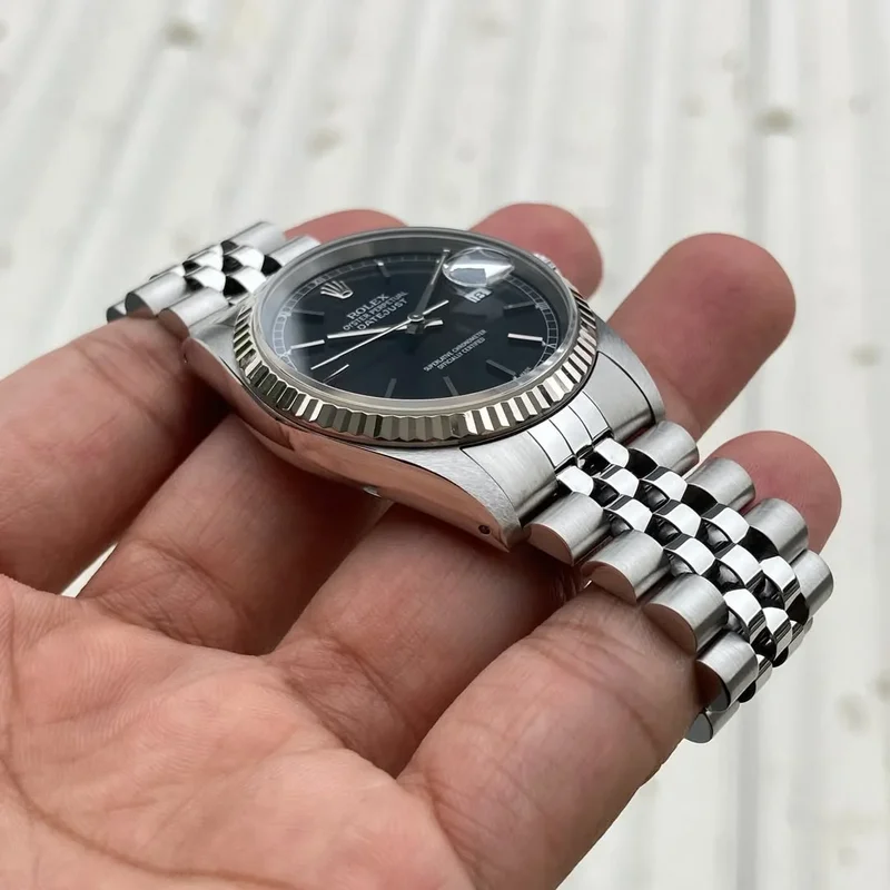 Thumb Datejust 36 16234 Steel / Black / Stick / Jubilee