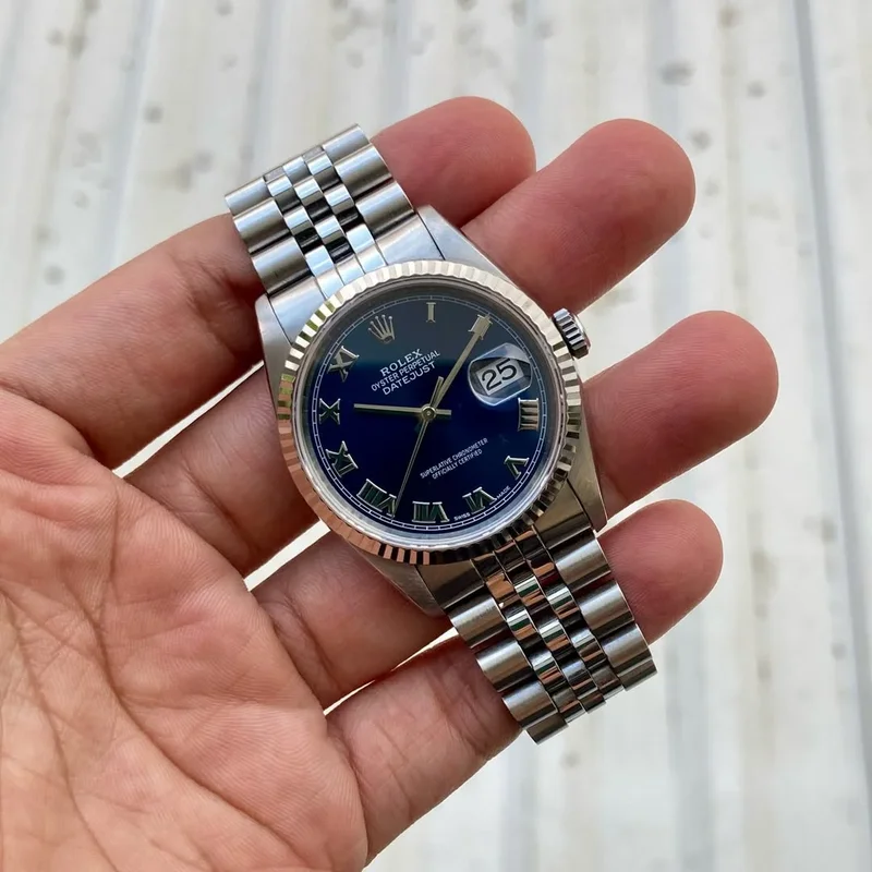 Datejust 36 16234 Blue Roman Dial