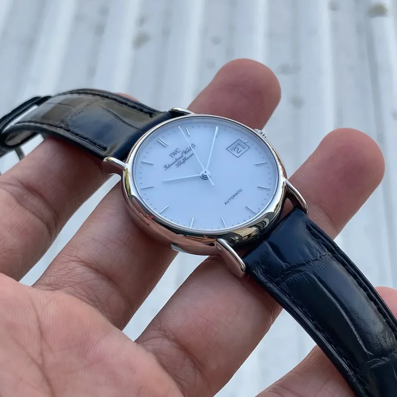 Thumb Portofino Automatic Stainless Steel / White / Strap