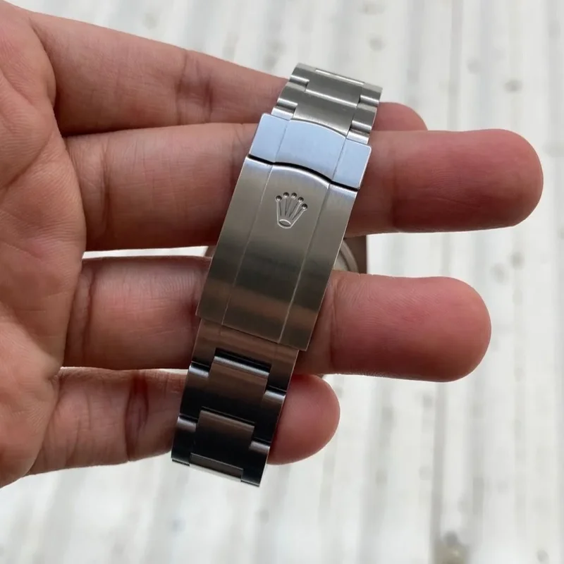 Thumb Oyster Perpetual 36 Stainless Steel / Green
