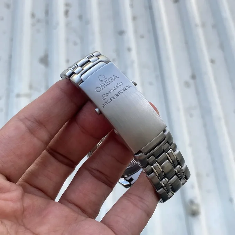 Thumb Seamaster Diver 300M Automatic 36.25 Stainless Steel / Blue / Bracelet