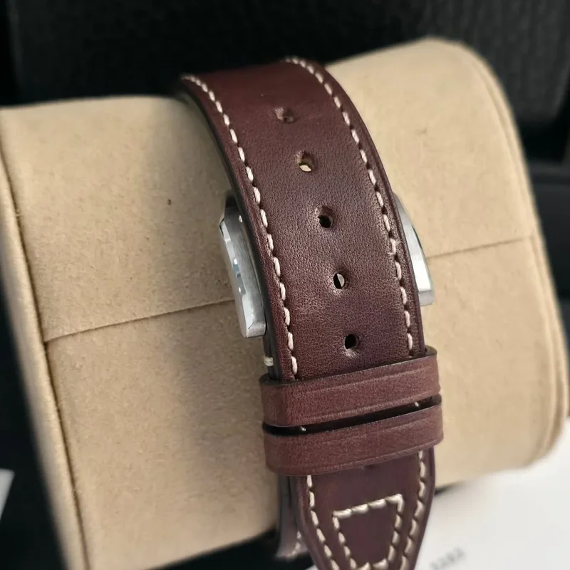 Thumb Pilot's Watch Mark XX Stainless Steel / Green