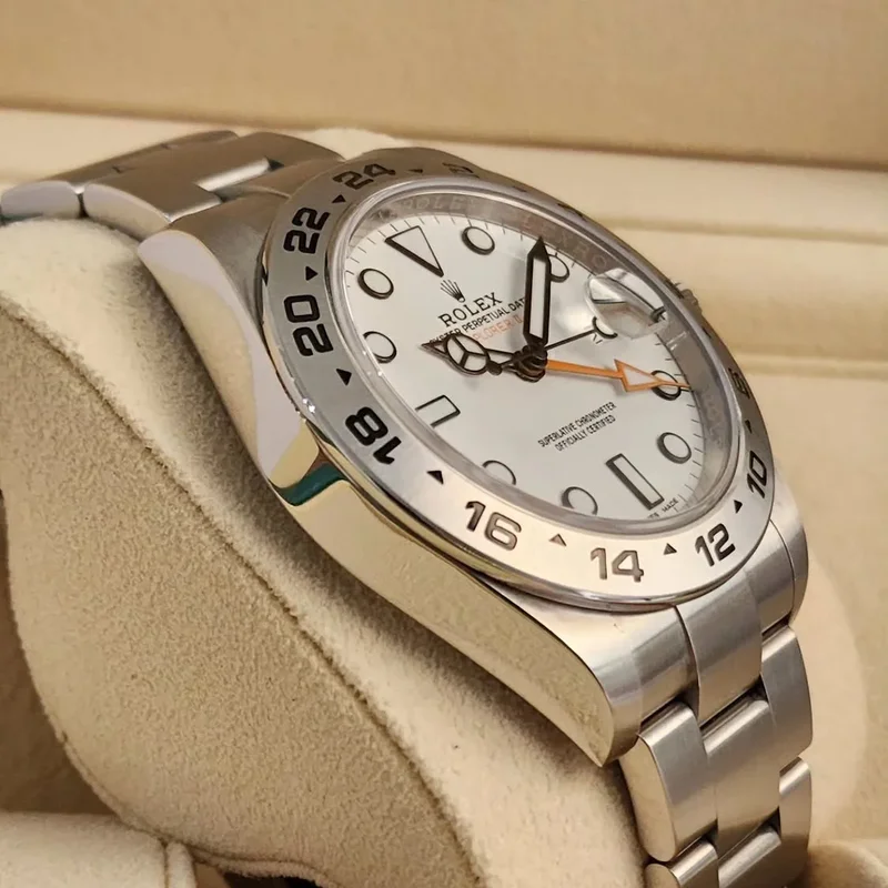 Thumb Explorer II Stainless Steel / White