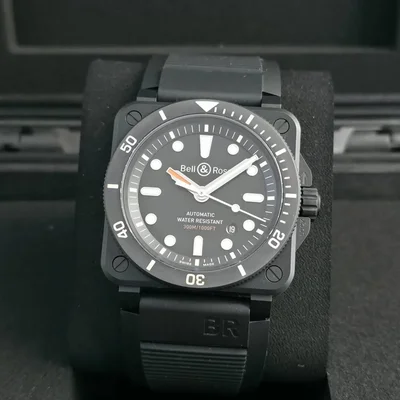 BR 03-92 Diver Black Matte